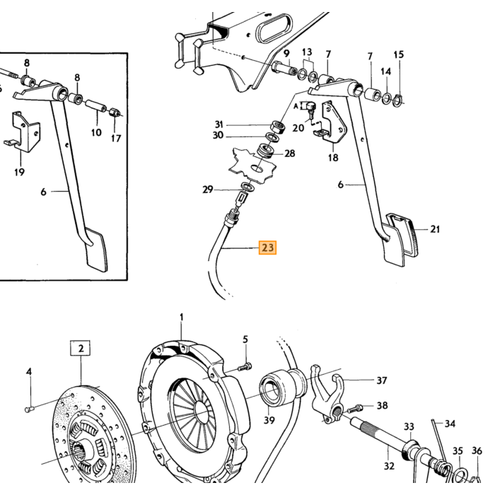 Volvo SPRING Volvo teil nr 6847693