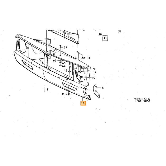 Volvo Rim  R.H. Volvo teil nr 686291