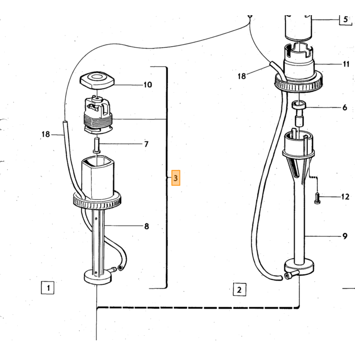 Volvo Scheibenwaschpumpe + Behälter Amazon+P1800+140+164 1966+ Volvo teil nr 688400