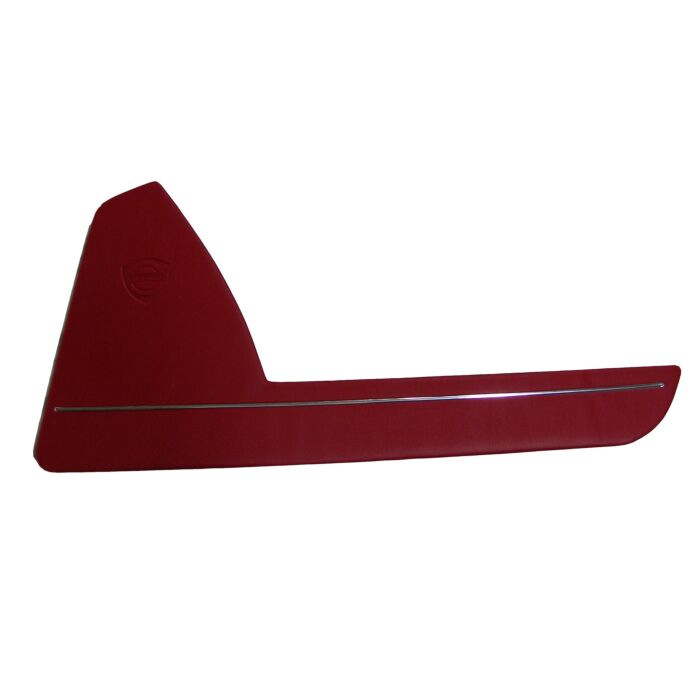 Volvo Upholstery P1800S doorpanel lower right side RED see 691047 Volvo teil nr 691048