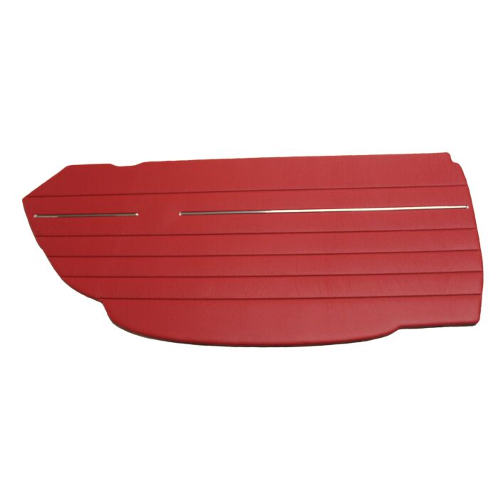 Volvo upholstery P1800S doorpanel right T red see part 691415 Volvo teil nr 691416