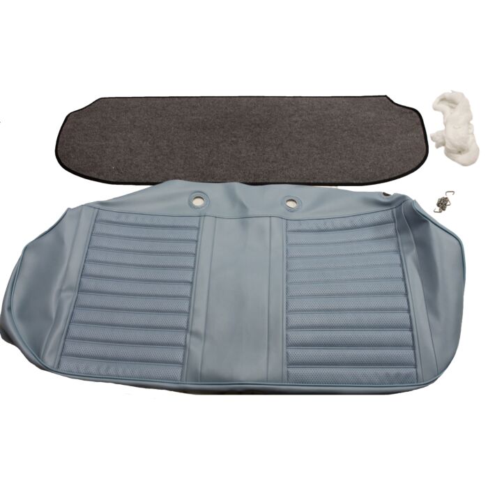 Bekleding Amazon kombi achterbank hoes zitting lichtblauw 1969 513