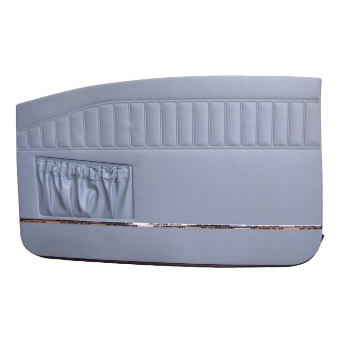 Volvo Polster Amazon 2D Türverkleidung rechts hellblau 1965 419-517 Volvo teil nr 691513