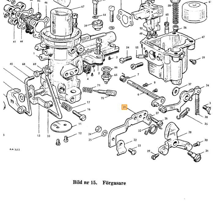 Volvo Filtergewebe für Zapfsäule AC B4B+B16+B18 Volvo teil nr 73537