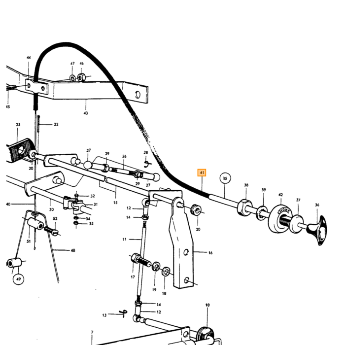 Volvo Gummiverschlusskappe für die Heizung PV oder Duett (benötigt werden 7 Stück) / Gaspedal Amazon / Volvo Teil 81803 Volvo teil nr 81803