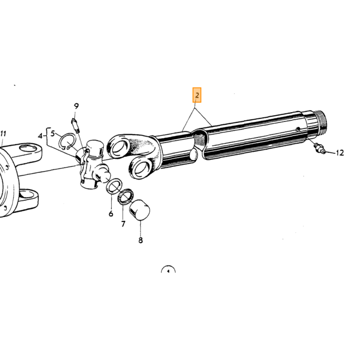 Volvo Steckachse PV544+Amazon+P1800 alle (spicer)salesbury 10 Splines M30 M27 Volvo teil nr 89679