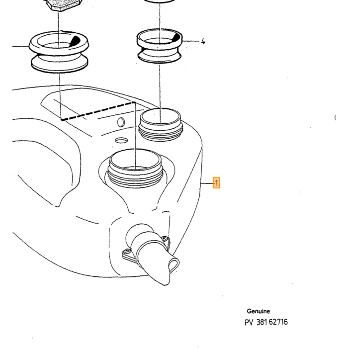 Volvo Kraftstoffpumpe Diesel 850+ V70 S70+S80 1996-2000 D5252 Ersatzkit (im Tank) Volvo teil nr 9141127