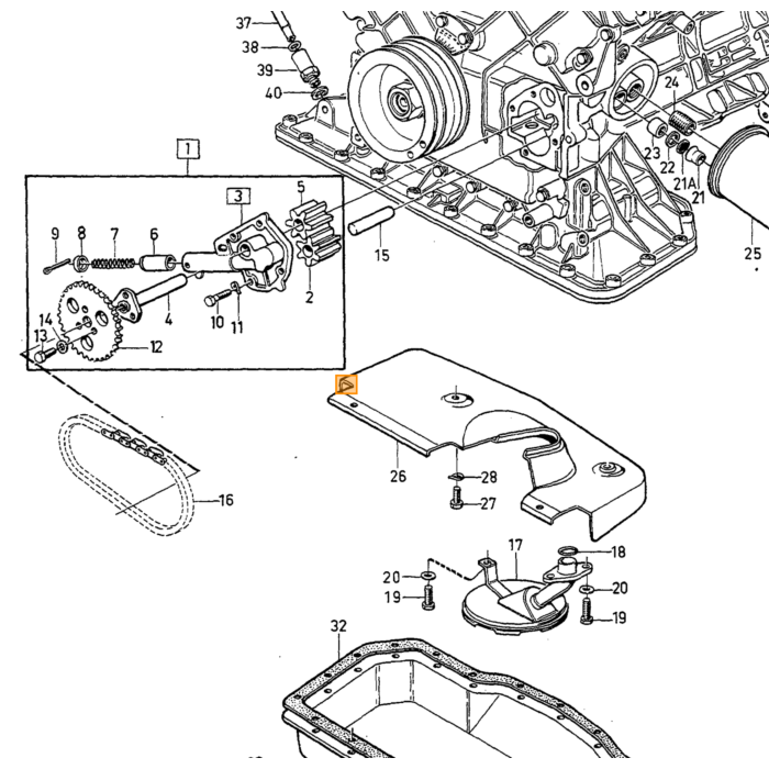 Volvo Dichtung (Gummiring) Ölkühler B23+B200+B230 und D24TIC B19/21/23 200/230 ET/FT mit Turbo 2 erforderlich Volvo teil nr 925093