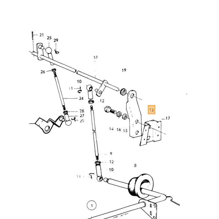 Volvo Choke Kabelbaum Verankerung für Volvo Volvo teil nr 942054