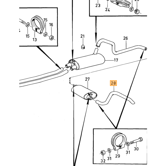 Volvo Drosselstange für Stromberg Vergaser Amazon+140 Volvo teil nr 943315