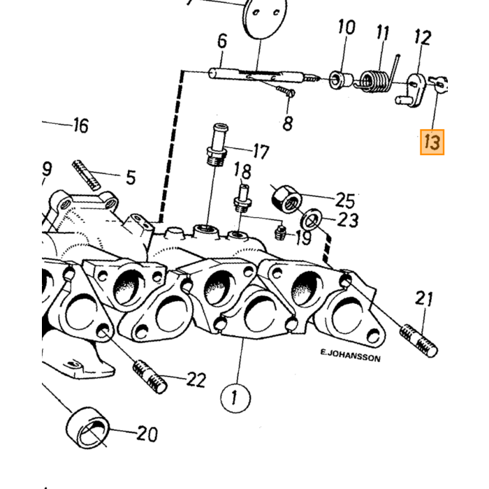 Volvo Schlitz Revet Volvo Teil Nr 943780 Produkt