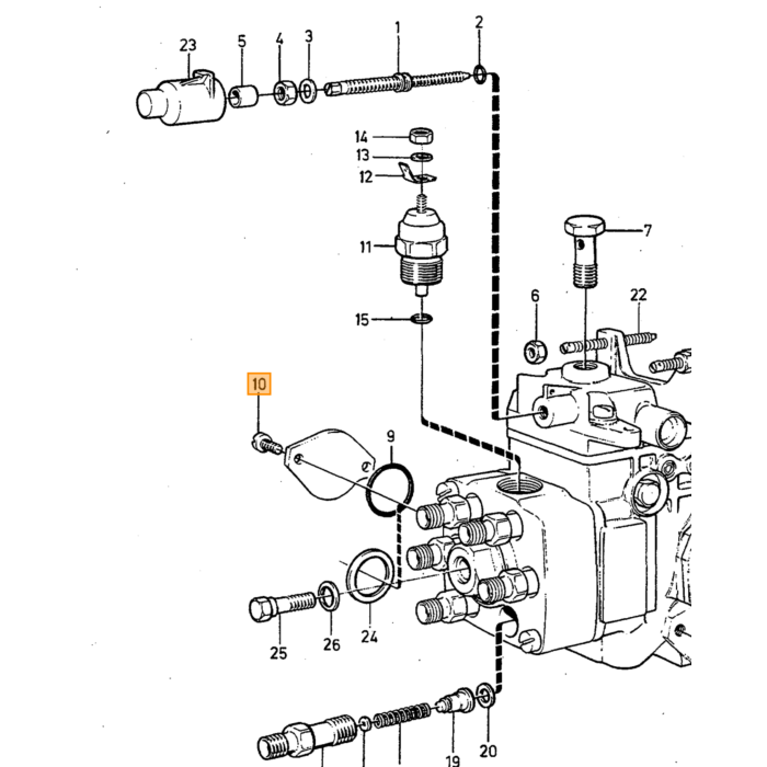 Volvo Gummiring Kraftstofftank 240+260 Einfüllrohr für Schelle 1254606 Volvo teil nr 949282