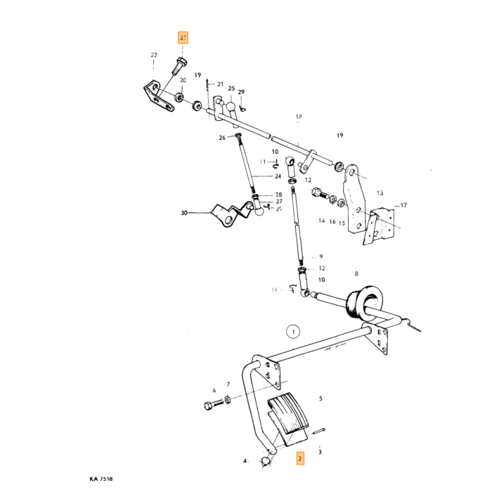 Volvo Schraube Volvo Teil Nr 950019 Produkt