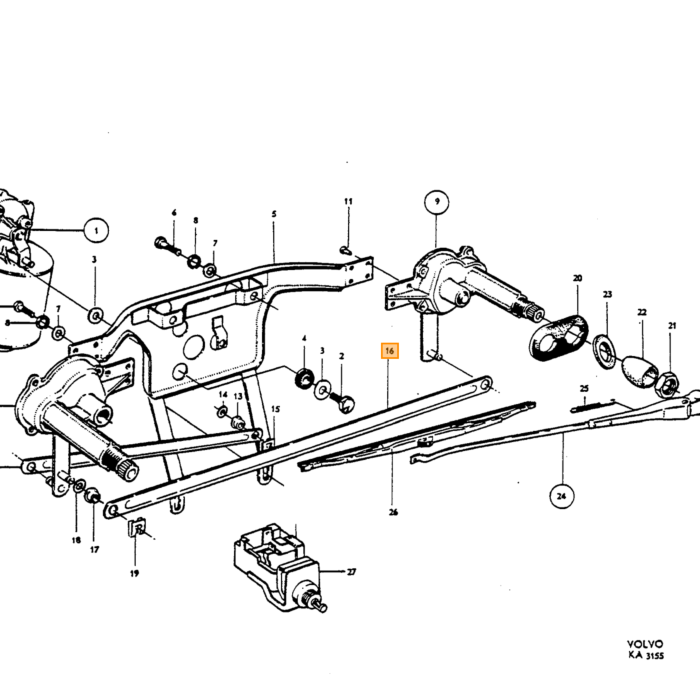 Volvo E-Cirklem Volvo Teil Nr 951670 Produkt