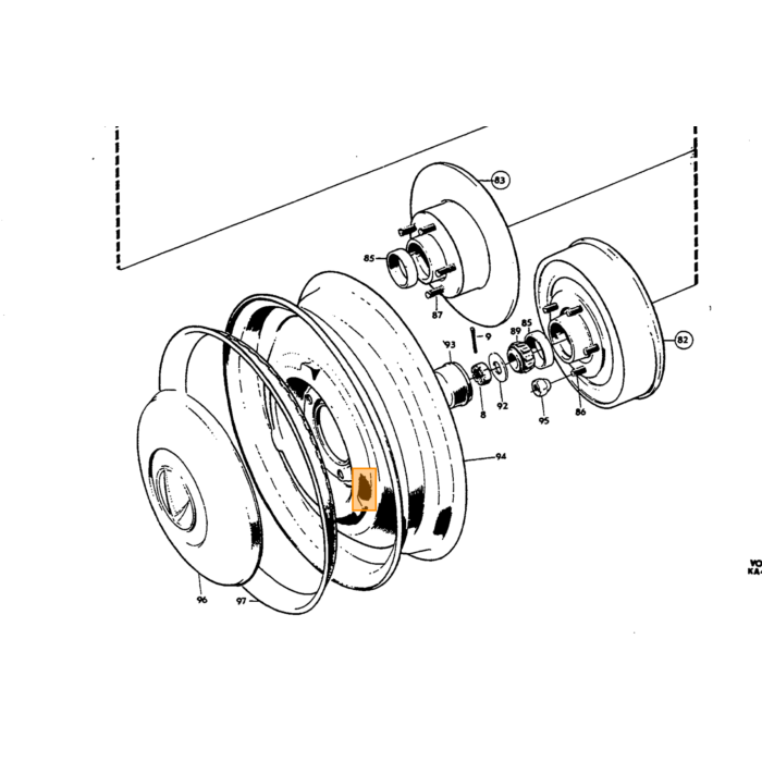 Volvo Schraube vorderachse amazon Volvo teil nr 955559