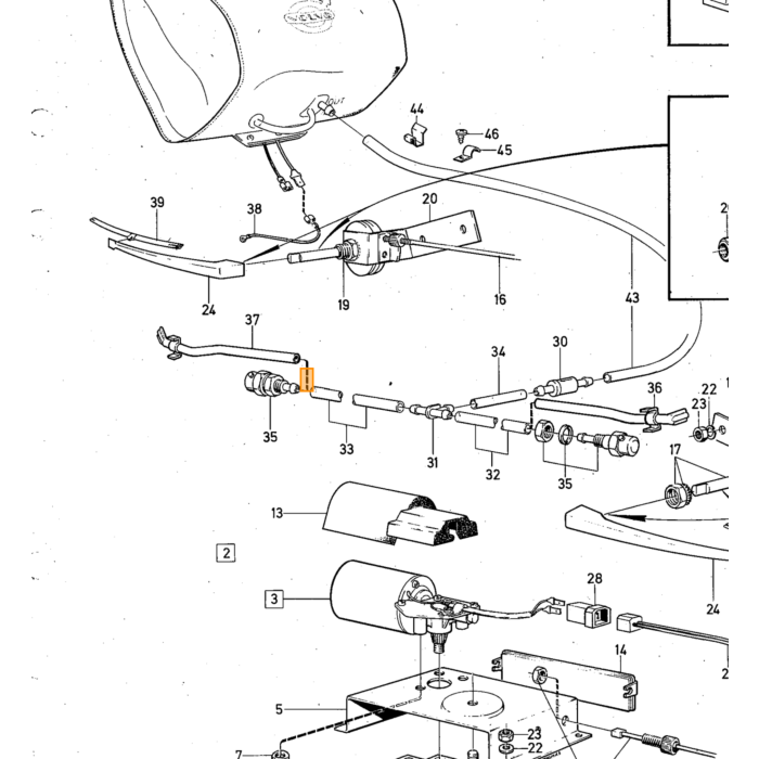 Volvo Mutter UNF 3/4 Volvo teil nr 955848