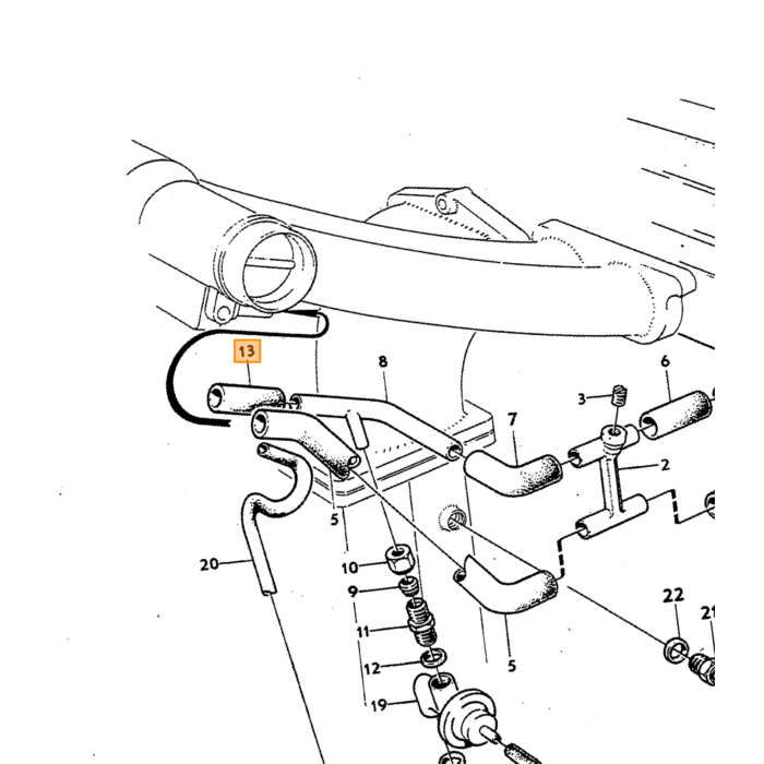 Volvo Feder revet Volvo Ersatzteil Nr. 955917 Produkt