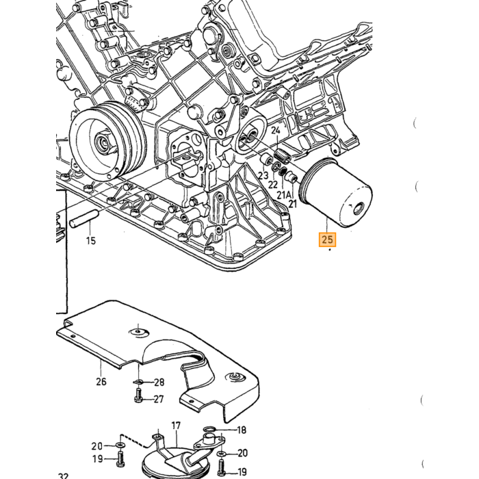 Volvo Schraube M6 Sechskant 200/400/700/900/S40/850/ Volvo Teil Nr 965175
