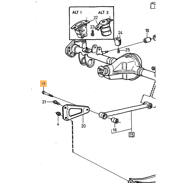 Volvo Bolzen für 1272603+1273622 Flanschbolzen M12X1 75 982848 947075 Volvo teil nr 974258