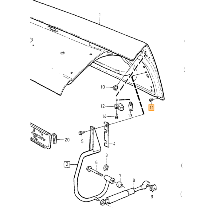 Volvo Stecker Volvo Teil Nr 974682 Produkt
