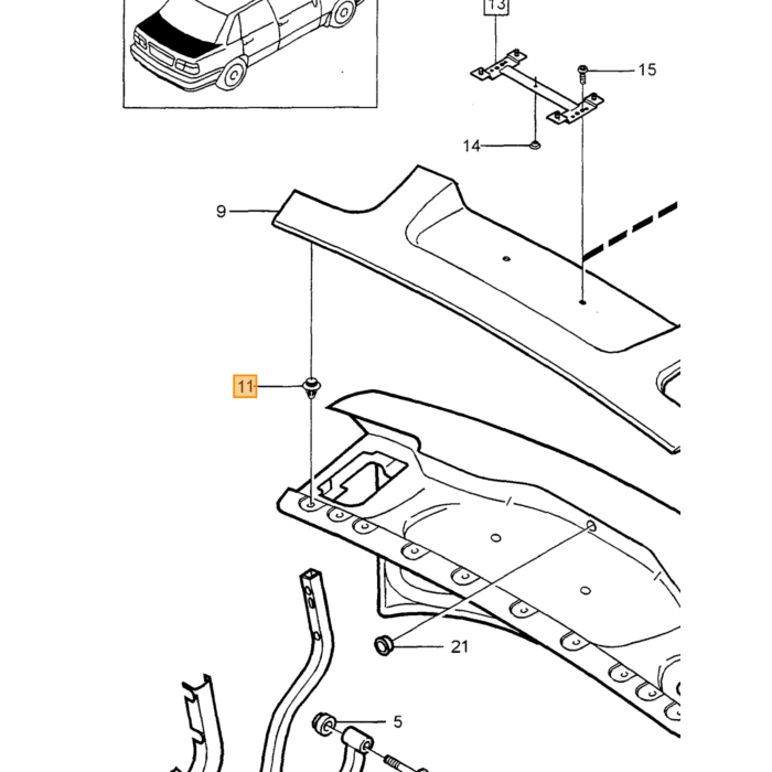 Volvo Stecker Volvo Teil Nr 974682 Produkt