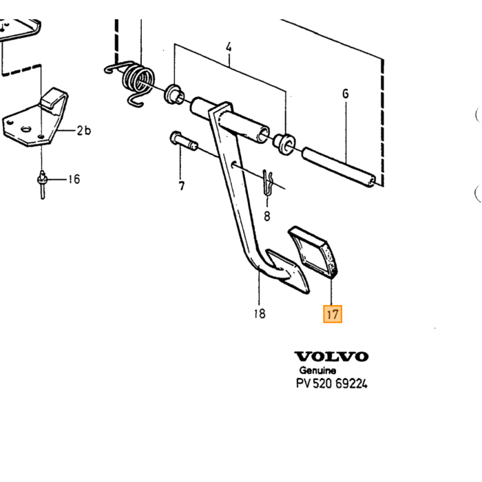 Volvo Gummistopfen 13 mm Volvo teil nr 974683