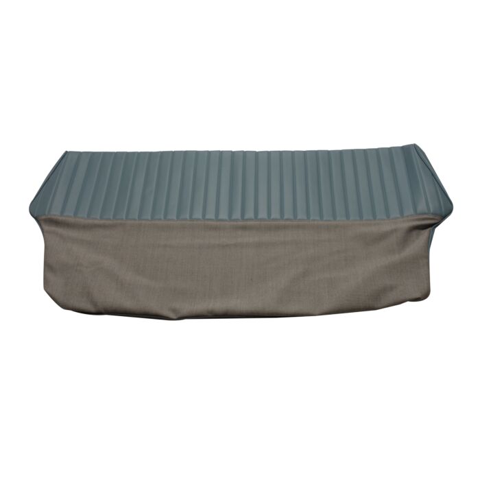Bekleding PV544 achterbank hoes rug en zitting set blauw vinyl-stof 22-141 zie 98151