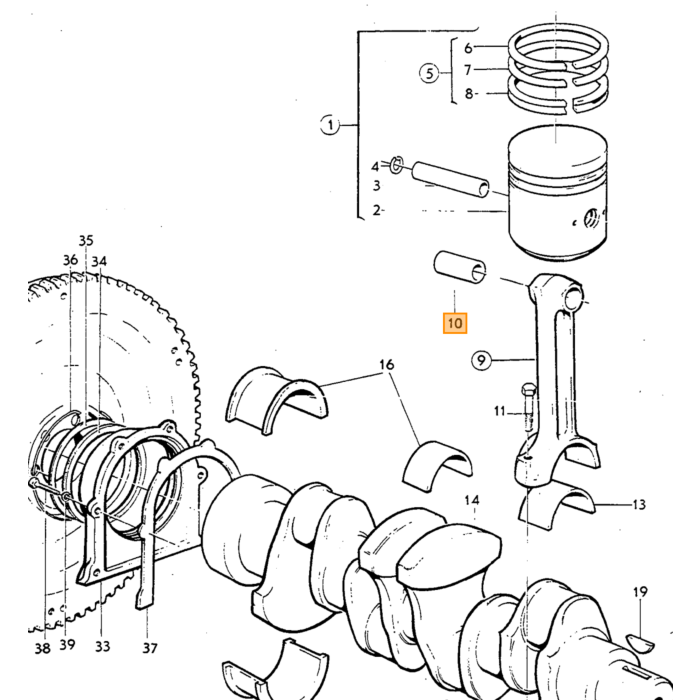 Volvo Bremsleitungs-Muttern und -Nippel VOLVO 240 260 850 Volvo Teil Nr. AEV1170 Produkt