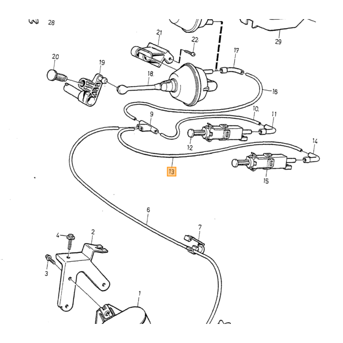 Volvo Stoßdämpfer vorne links - rechts Four-C Volvo S60 - V70 - S80 Volvo teil nr C2502