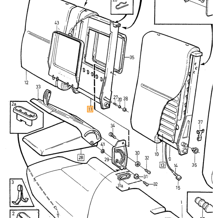 Volvo Kilometerzähler Einheit Volvo 480 K6818 überarbeitet Volvo Teil Nr K6818 Produkt