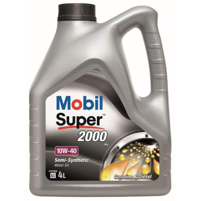 Volvo Mobil Öl 10W40 halbsynthetisch 4 Liter V70XC b27 b230f Volvo Teil Nr MOB10W40