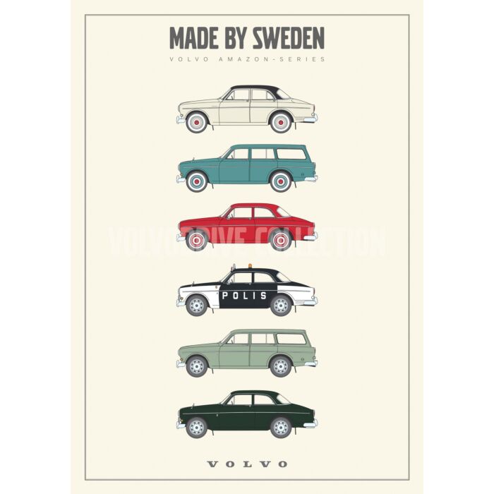 Volvo Poster Amazon Hergestellt in Schweden 121 122 Volvo Teil Nr PosterAmazon Produkt
