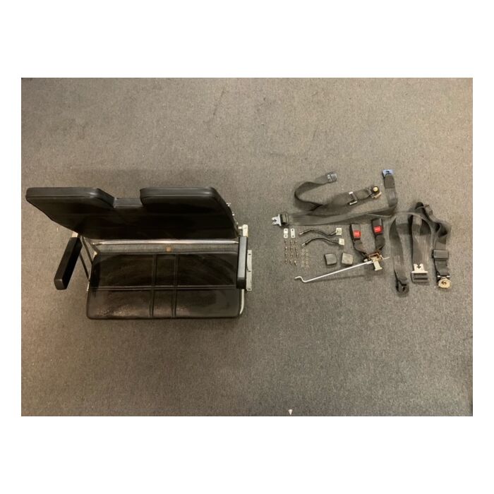 Drittes Sitzbank 245 inkl. Gurte + Montageset, Rücksitz, Rückbank, Volvo 240 Station & 245, Gebrauchtes Produkt.