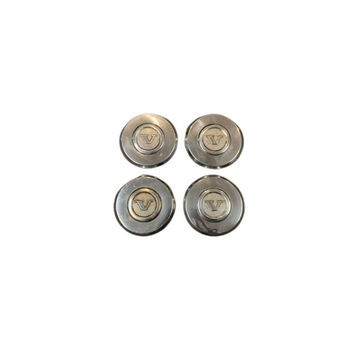 Radkappe Volvo, Set 4 Stück, Nabenabdeckung, Nabenkappe, Radabdeckung, Original Volvo, Volvo 240 Serie, 242, 244, 245 1975-1984, Gebraucht.