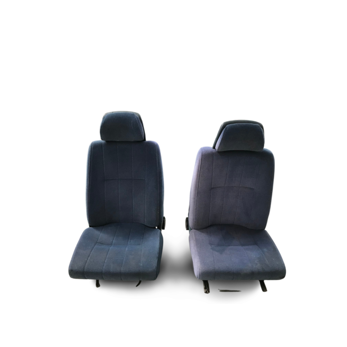 Vordersitz L + R und Rücksitz SET Volvo 240 Blau, gebrauchtes Produkt