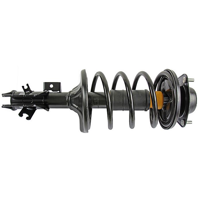 schokbreker set met veer en veerpoot steun voorgemonteerd S40 V40 -2000 rechts voor