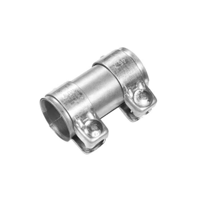 Uitlaat reparatie mof schuifstuk voor 58-60 mm diam pijp 125 mm lang