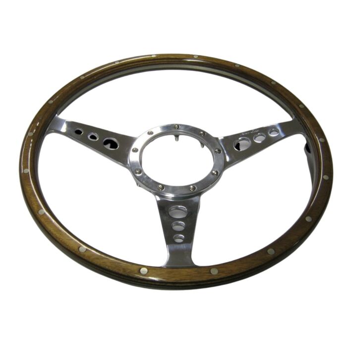 Stuurwiel hout PV544 Amazon P1800 140 (zonder adapter) Moto Lita 35cm 14inch diam