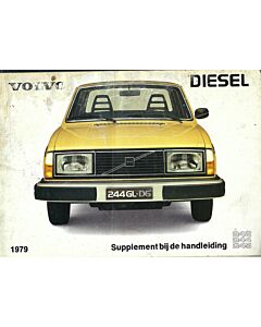 Volvo 242/244/245 Bedienungsanleitung Diesel 1979 Niederländisch