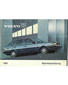 Volvo 340/360 Bedienungsanleitung 1986 Deutsch