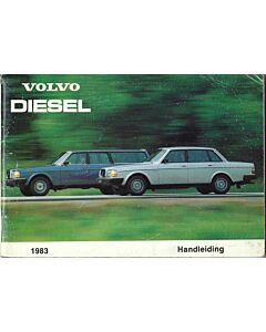 Volvo Bedienungsanleitung 244 245 Diesel 1983 Niederländisch