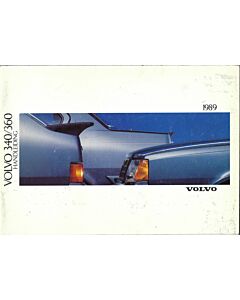 Volvo 340/360 Bedienungsanleitung 1989 Niederländisch