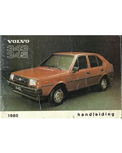 Volvo 343/345 Bedienungsanleitung 1980 Niederländisch
