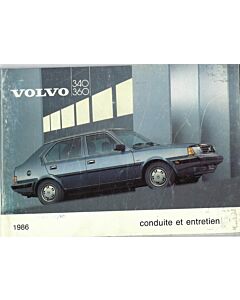 Volvo 340/360 Bedienungsanleitung 1986 Französisch