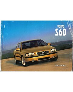 Volvo s60 Bedienungsanleitung 2001 schwedisches Produkt