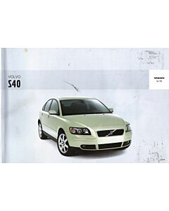 Volvo s40 Bedienungsanleitung 2004 schwedisches Produkt