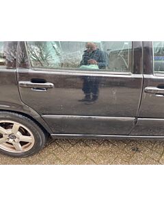 deur portier rechts achter volvo V70 zwart 019 passagierskant