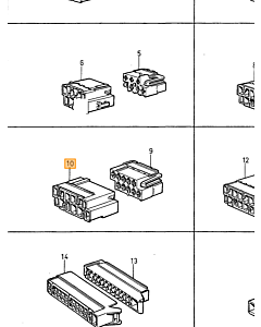 Klem plug voor 1318312 interieur 240+260