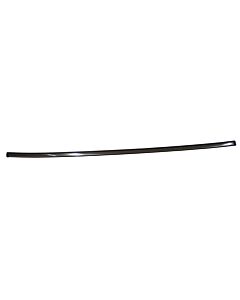Sierstrip bumper 240+260 245 midden achter 5 deurs chroom RVS (1247258) 1981+niet meer leverbaar