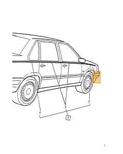 Embleem GLTVolvo typeVolvo 850